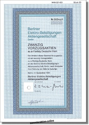 Berliner Elektro-Beteiligungen AG