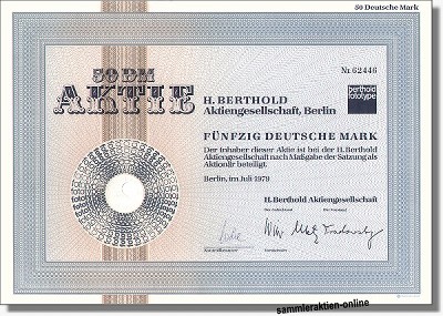 H. Berthold Aktiengesellschaft