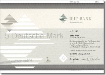 BHF Bank Aktiengesllschaft