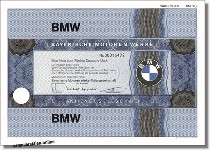 Bmw Bayerische Motoren Werke Ag Die Letzte Gedruckte Bmw Emission