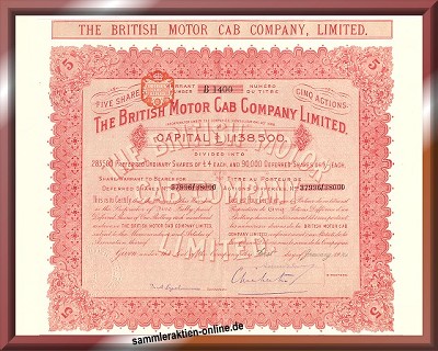 British Motor Cab Company Ltd.