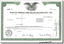 Burton Energy and Solar Technology Inc.