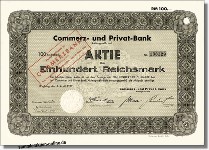 Commerz- und Privatbank AG, Commerzbank