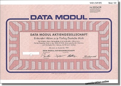 Data Modul Aktiengesellschaft
