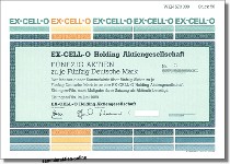 EX-CELL-O Holding Aktiengesellschaft