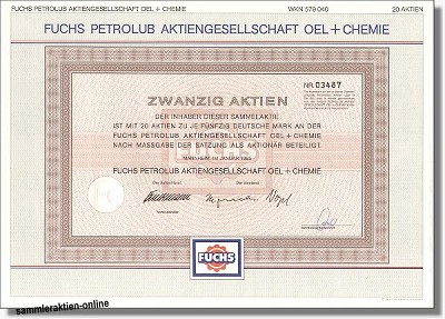 Fuchs Petrolub AG Oel und Chemie