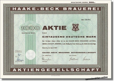 Haake-Beck Brauerei Aktiengesellschaft
