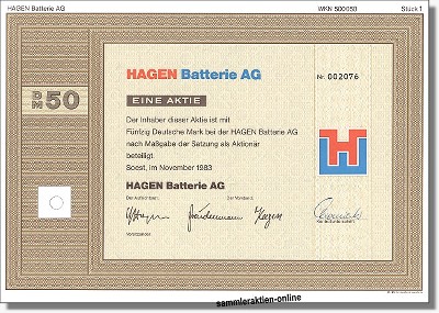 Hagen Batterie AG