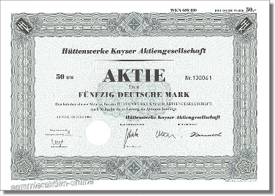 Hüttenwerke Kayser AG
