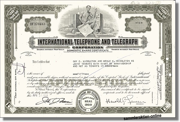 International Telephone Telegraph 1973 Advertisement Vintage ITT New York Ad