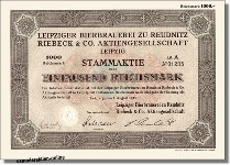 Leipziger Bierbrauerei zu Reudnitz Riebeck & Co.