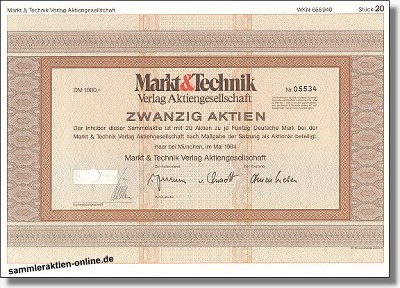 Markt & Technik Verlag
