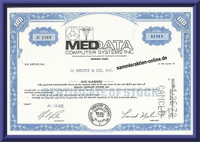 MedData Computer Systems Inc.