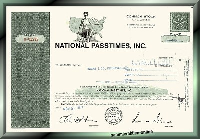 National Passtimes Inc.