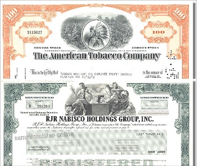 Branchenset Tabak 2-2 - Reynolds & American Tobacco