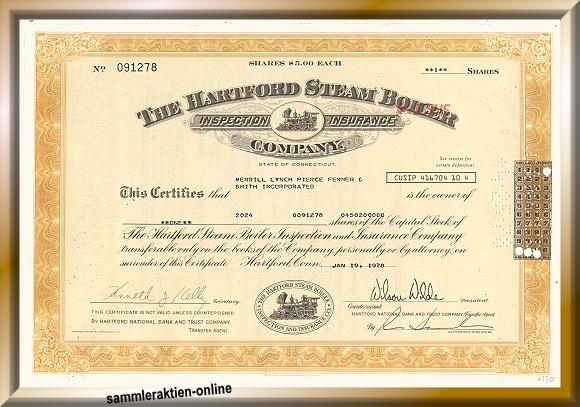 The Hartford Steam Boiler Inspection & Insurance, neue ...