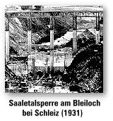 Saaletalsperre am Bleiloch (1931)